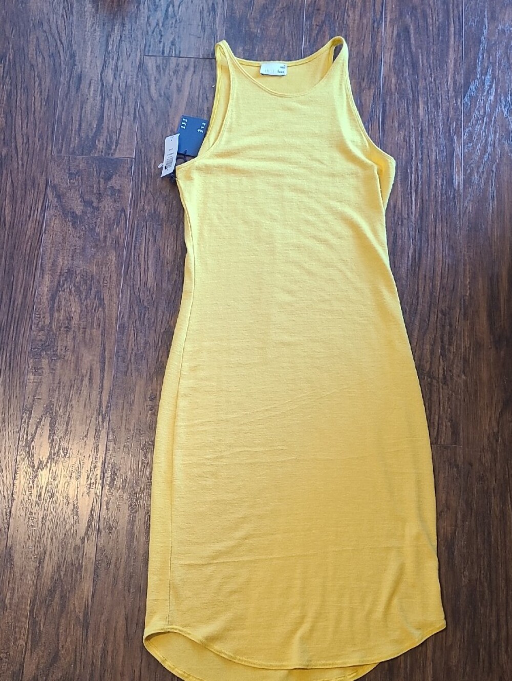 Wilfred FREE Yellow Tank Maxi Dress - Picture 3 of 4